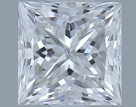 0.9ct Princess F SI1 Natural Diamond