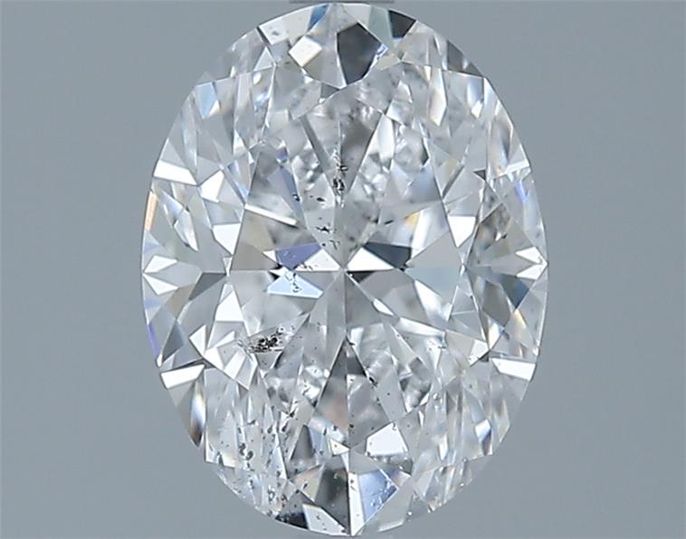 2ct Oval D SI2 Natural Diamond