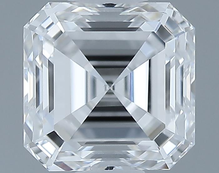 0.61ct Asscher E VS1 Natural Diamond