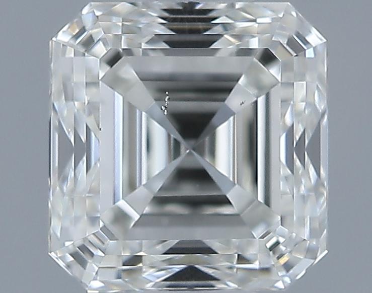 0.9ct Asscher J SI1 Natural Diamond