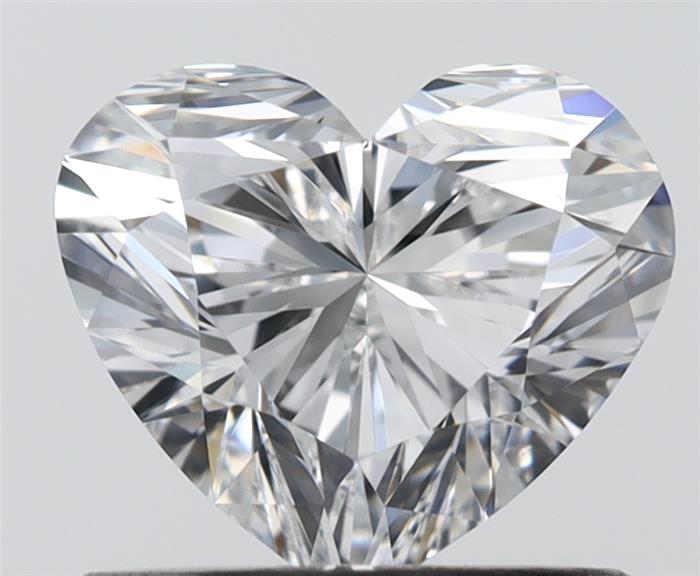 0.8ct Heart F VVS2 Natural Diamond