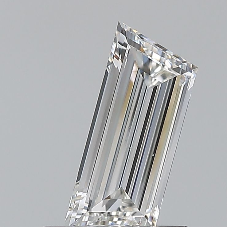 0.61ct Trapezoid F VS2 Natural Diamond
