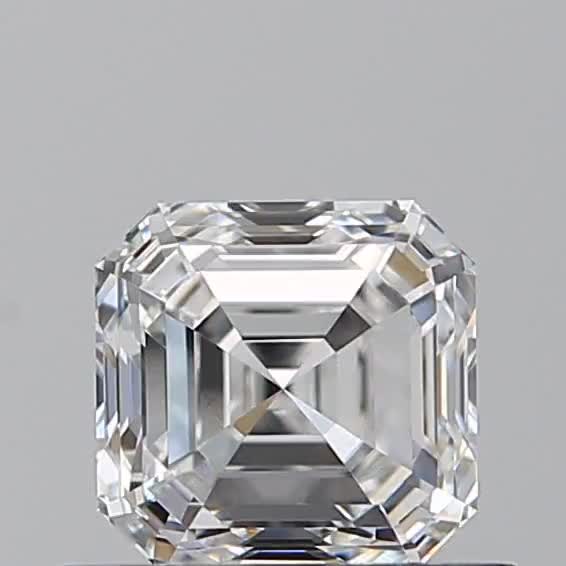 0.71ct Asscher E VS1 Natural Diamond