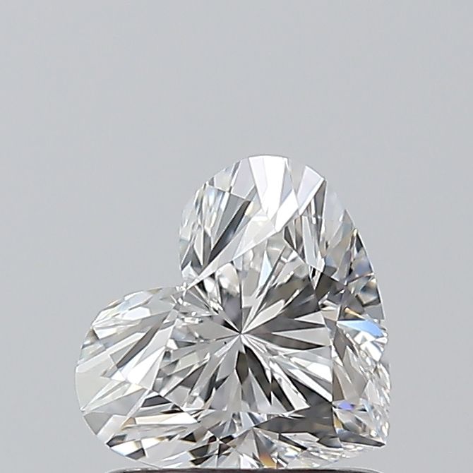 0.9ct Heart F VS1 Natural Diamond