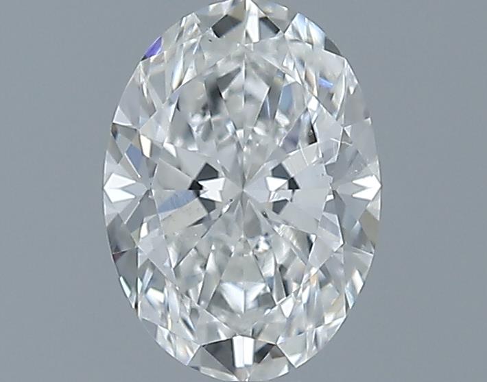 0.7ct Oval F SI1 Natural Diamond