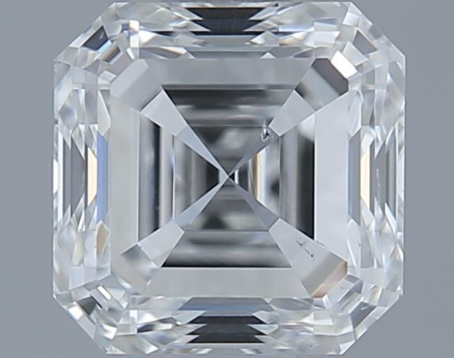 0.8ct Asscher F SI1 Natural Diamond