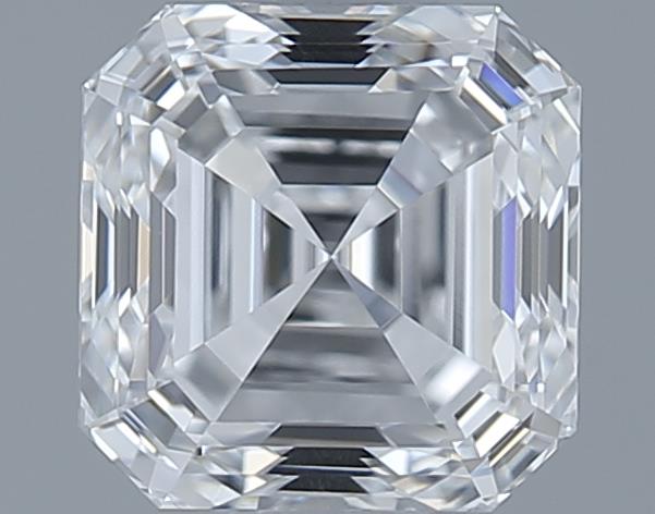 0.64ct Asscher E VVS1 Natural Diamond