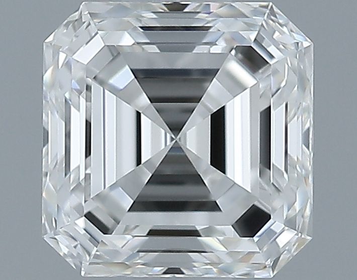 0.6ct Asscher F VVS1 Natural Diamond