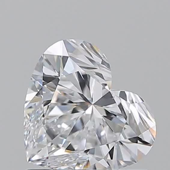1.01ct Heart D VVS2 Natural Diamond