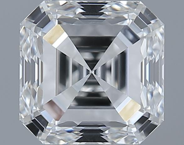 0.66ct Asscher F VS2 Natural Diamond