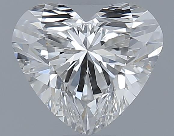 0.71ct Heart I VS2 Natural Diamond