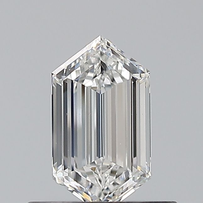 0.5ct Hexagonal F VS2 Natural Diamond