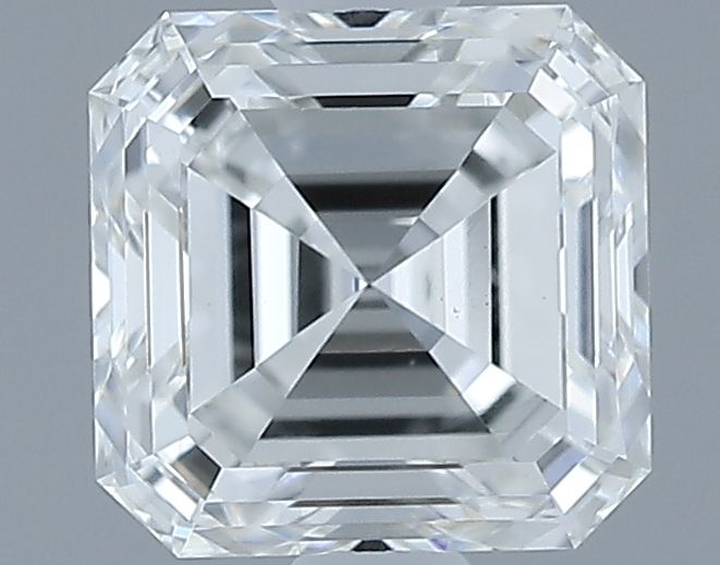 0.91ct Asscher F VS1 Natural Diamond