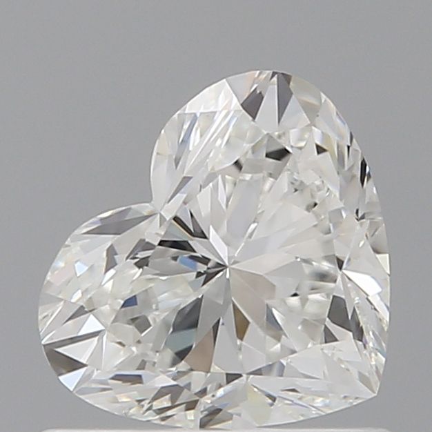 0.7ct Heart G VVS1 Natural Diamond