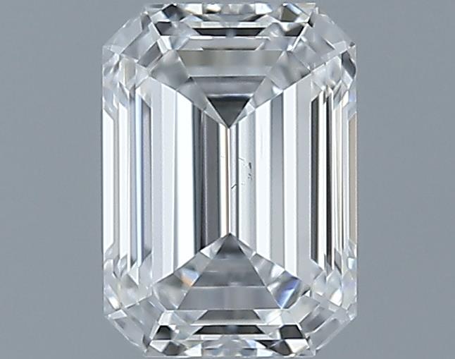 0.71ct Emerald E VS2 Natural Diamond