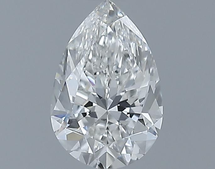 0.71ct Pear F VS1 Natural Diamond