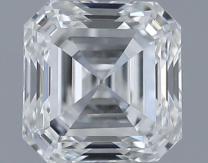 0.71ct Asscher H VS1 Natural Diamond