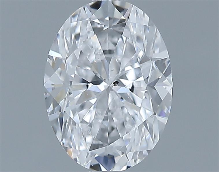 0.91ct Oval D SI1 Natural Diamond