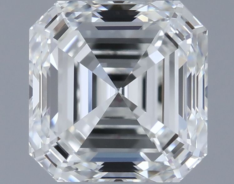 0.81ct Asscher G VVS2 Natural Diamond
