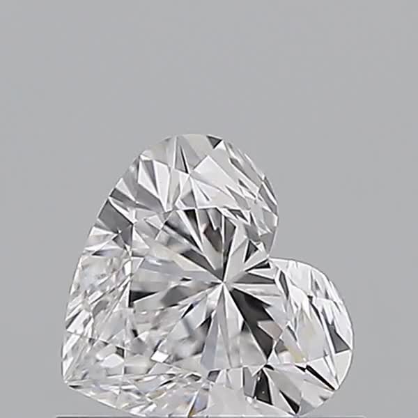 0.62ct Heart D VS1 Natural Diamond
