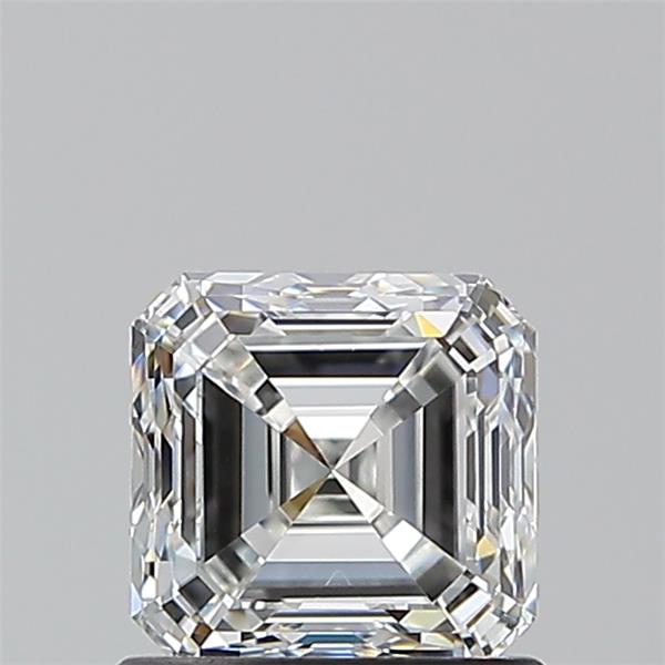 0.9ct Asscher G VVS2 Natural Diamond