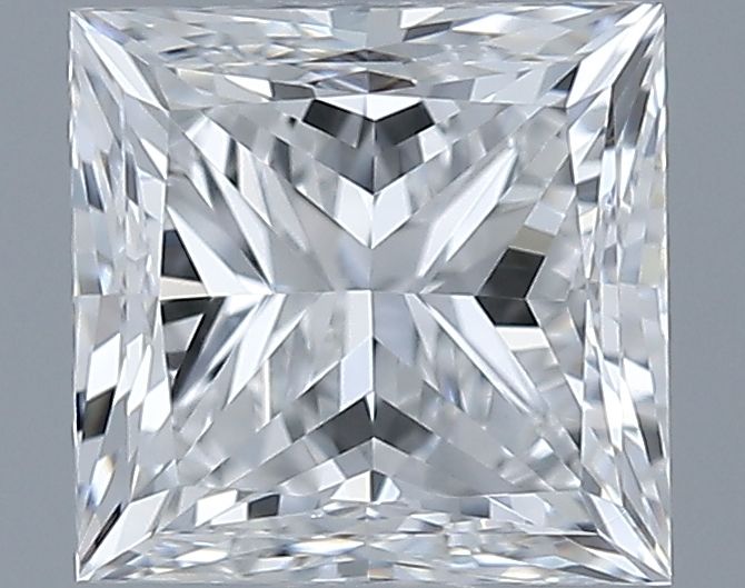 0.91ct Princess F VVS2 Natural Diamond