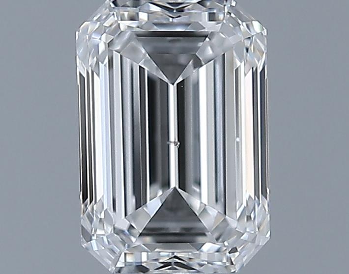 0.93ct Emerald E SI1 Natural Diamond