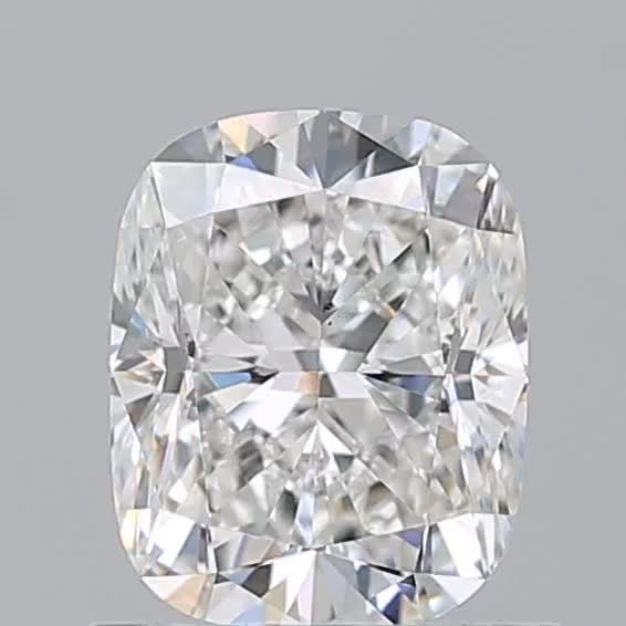 1.01ct Cushion F VS2 Natural Diamond