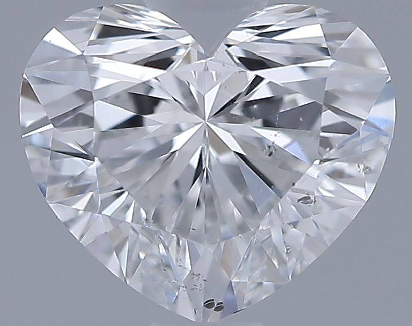 0.91ct Heart D SI1 Natural Diamond
