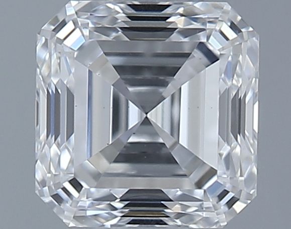0.57ct Asscher D VS1 Natural Diamond