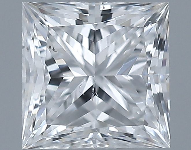 0.6ct Princess E SI1 Natural Diamond