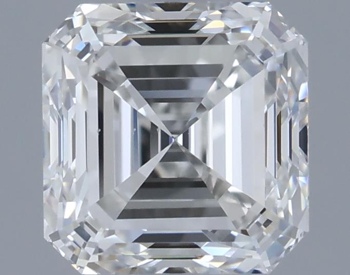 0.87ct Asscher F VS2 Natural Diamond