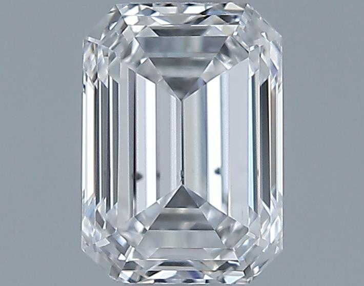 0.71ct Emerald E SI1 Natural Diamond