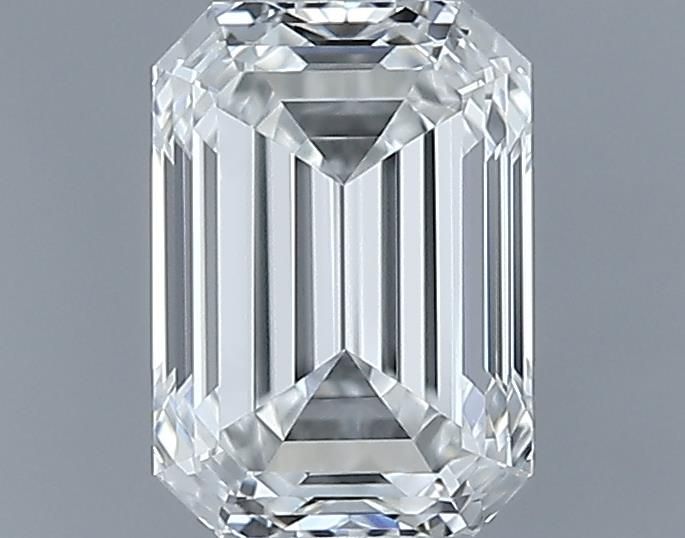 0.61ct Emerald G IF Natural Diamond