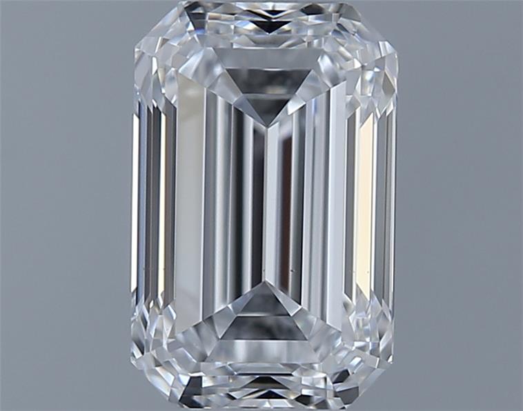 0.9ct Emerald D VS1 Natural Diamond