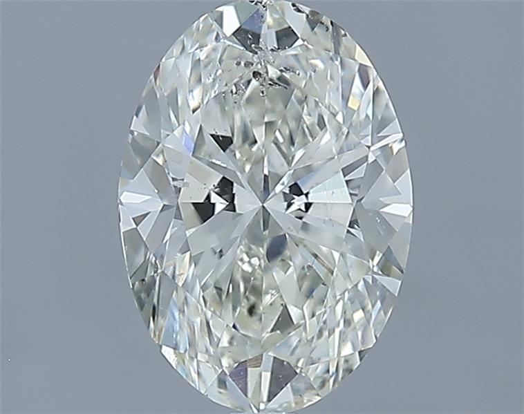 1.7ct Oval L SI2 Natural Diamond