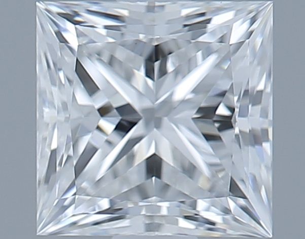 0.61ct Princess D VVS1 Natural Diamond