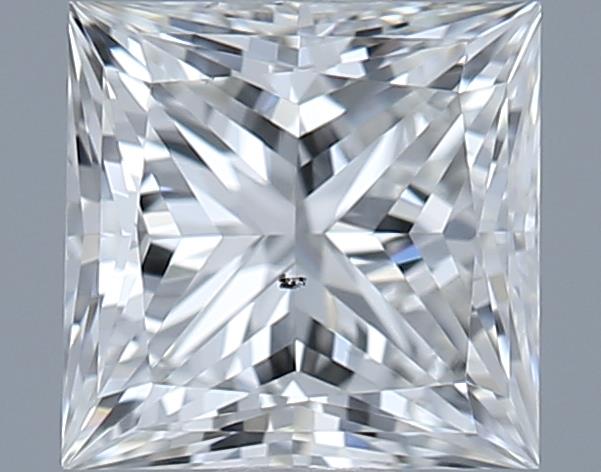 0.71ct Princess H SI1 Natural Diamond