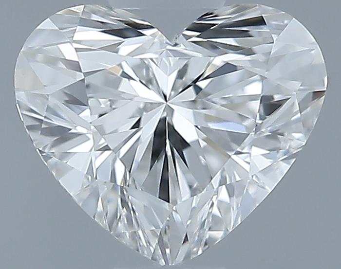 0.76ct Heart F VVS1 Natural Diamond