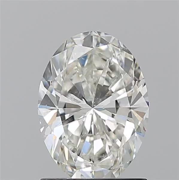 1.3ct Oval H SI2 Natural Diamond