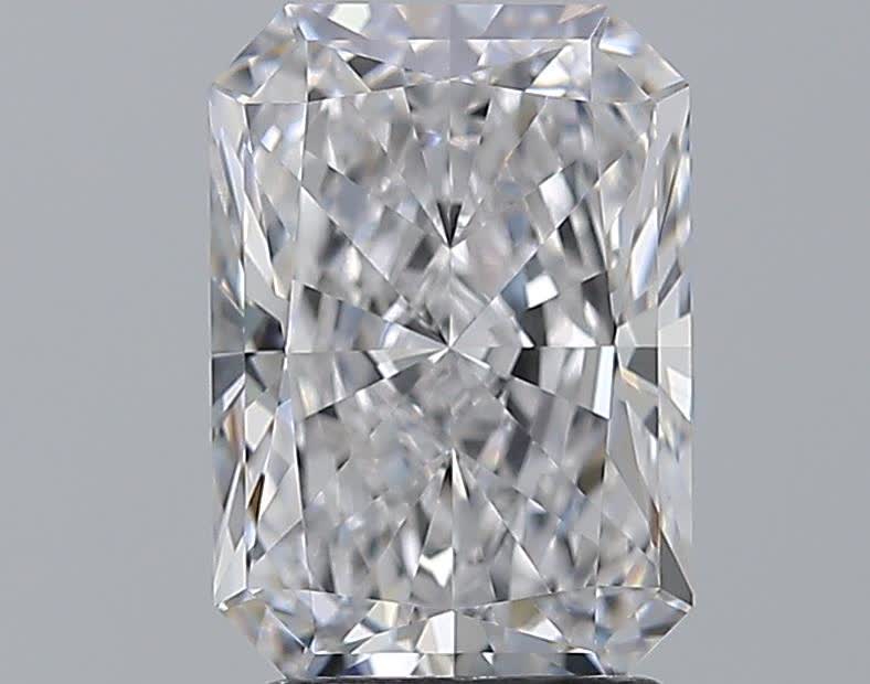 2.52ct Radiant E VVS2 Natural Diamond