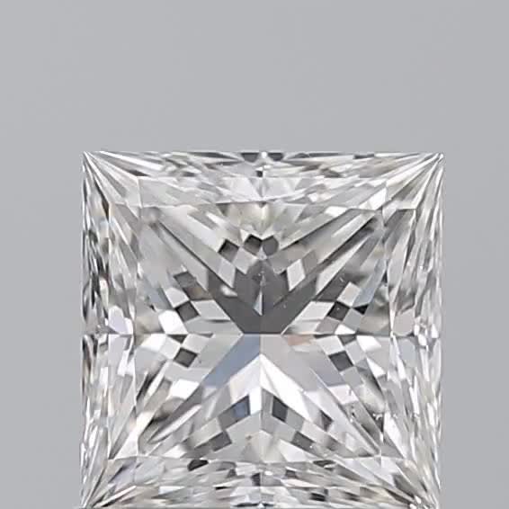 1.03ct Princess H SI1 Natural Diamond