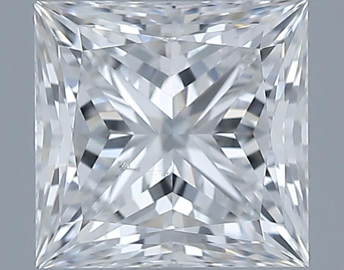 1.11ct Princess F SI2 Natural Diamond