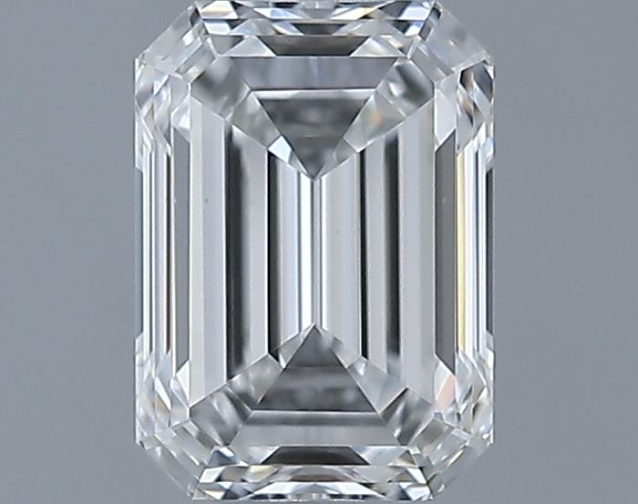 0.7ct Emerald F VS1 Natural Diamond