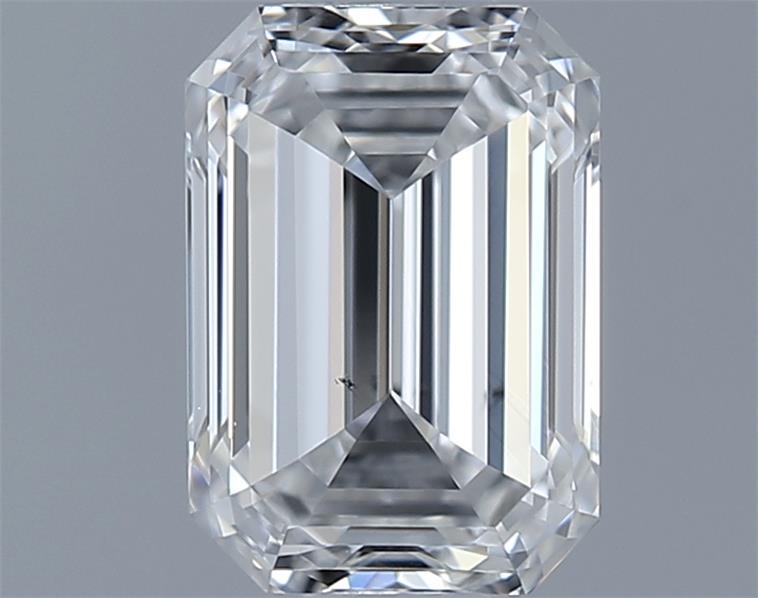 0.9ct Emerald E SI1 Natural Diamond