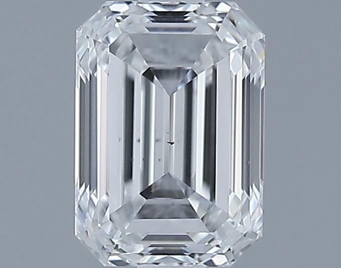 0.84ct Emerald F VS2 Natural Diamond