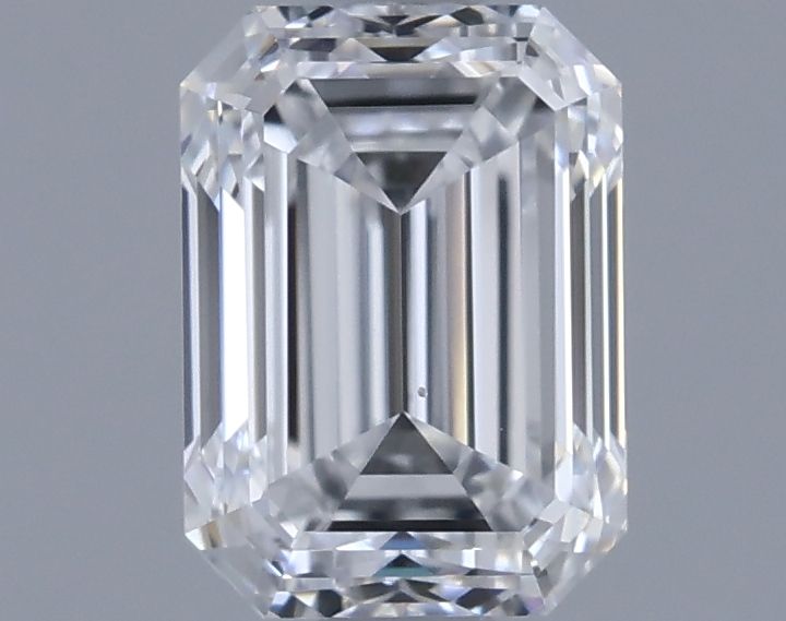 0.7ct Emerald D VS2 Natural Diamond