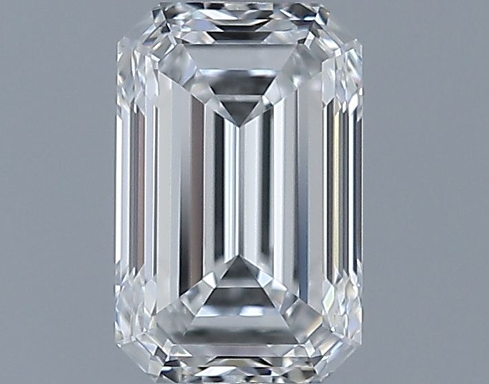 0.81ct Emerald F VVS1 Natural Diamond