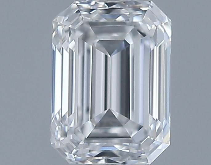 0.7ct Emerald E VVS1 Natural Diamond