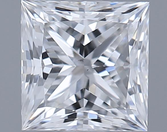 0.82ct Princess F SI1 Natural Diamond